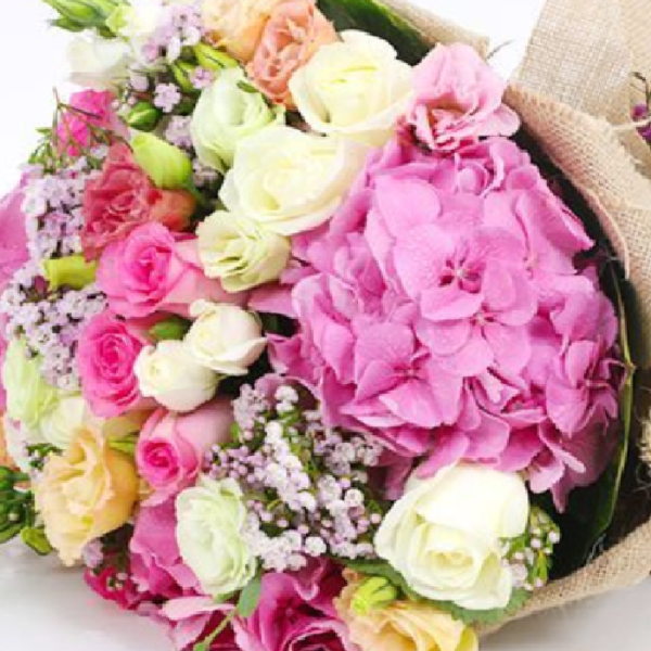 Blossom Haven mix flowers bouquet qatar