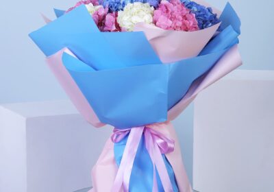 Hydrangea Bouquet delivery online in qatar