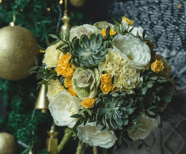 Qatari Floral Arrangements for National Day