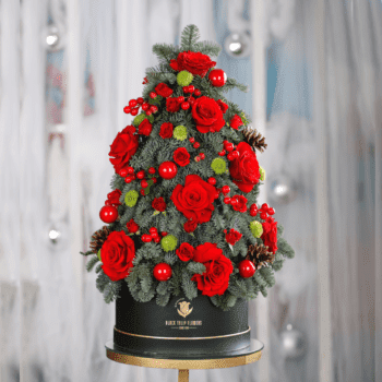 Christmas Flowers arrangement 