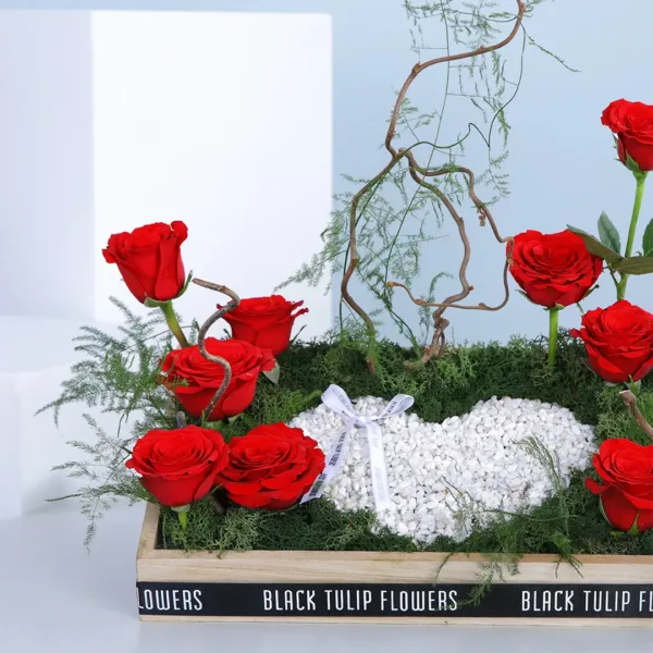 01-40 Just For You floral tray