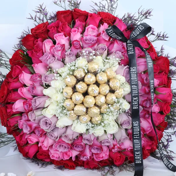 Pink Roses Bouquet