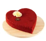 Red Velvet Heart Cake