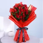 Ruby romance bouquet