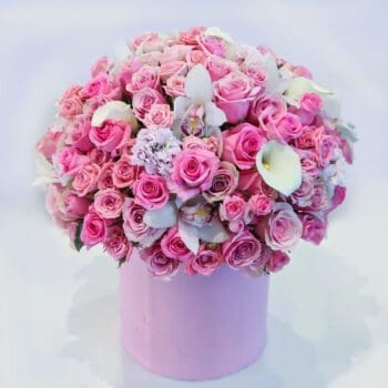 The Pink Shades Flower Box Online