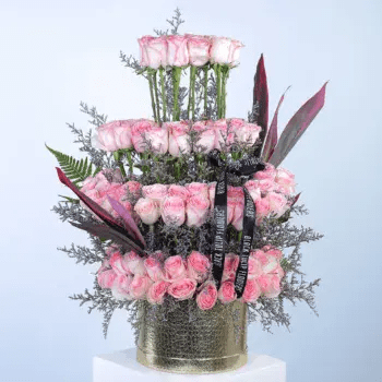 Valentine’s pink flowers online