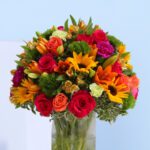 Mix Multicolor Vase Arrangement