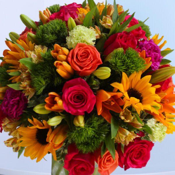 Mix Multicolor Vase Arrangement