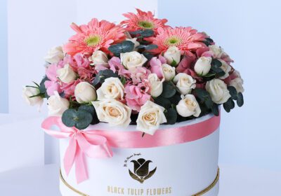 Gerbera & Roses In Box