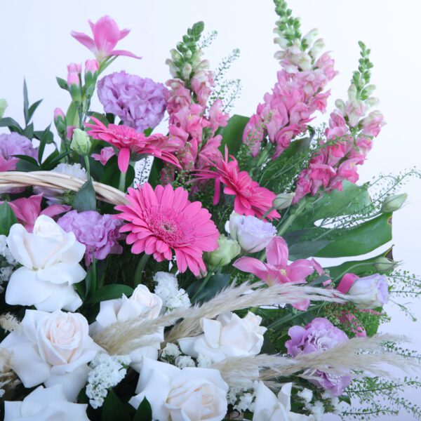 Blushing Embrace Basket