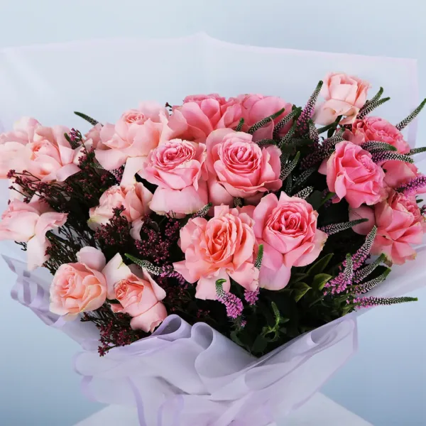 04-22 Peach Paradise Bouquet