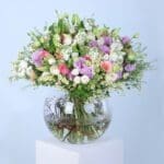 Spring Bouquet in Glass Vase