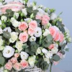 03 - Pastel Blossom Flower Basket