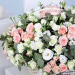 04 - Pastel Blossom Flower Basket