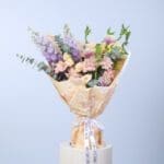 Lush Peach Rose Bouquet