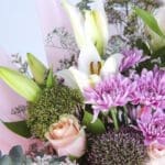 3 - Pink - Wrapped Floral Elegance