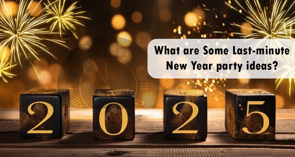 "Discover creative and simple last minute New Year's party ideas to host a memorable celebration with minimal stress. Perfect for a quick and festive setup!