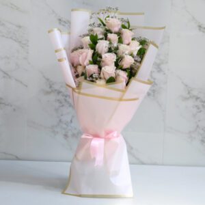 Bouquet of pink roses