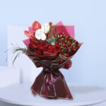 Crimson Floral Bouquet