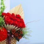 Elegant Basket of Fresh Flowers-02-07
