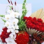 Elegant Basket of Fresh Flowers-04-07