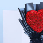 Elegant Heart Rose Bouquet-03