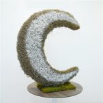 Festive Floral Crescent