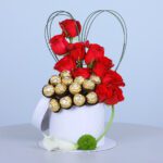 Golden Love Bloom Basket