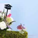 Graduation Boot Floral Arrangement-02