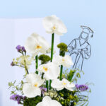 White Orchid Graduation Bloom-04
