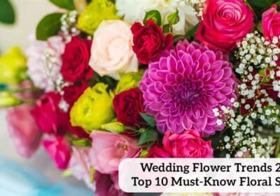 Discover the top 10 wedding flower trends 2025! From bridal bouquets to corsages, explore the latest wedding floral styles you must know.