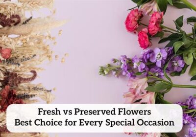 Fresh vs preserved flower. Discover which suits your occasion, lifestyle, and budget. Explore lasting beauty or vibrant freshness in this guide.