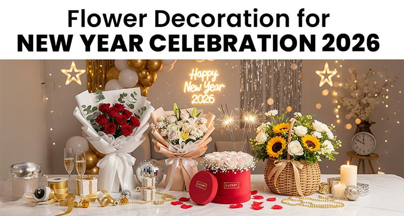 New Year 2026 floral decoration tips, arrangements, and celebration ideas.