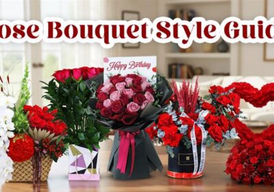 A collection of rose bouquet ideas highlighting different designs, color combinations, and floral styles for inspiration