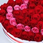 Heart-shape- with -red -and-pink -roses _05