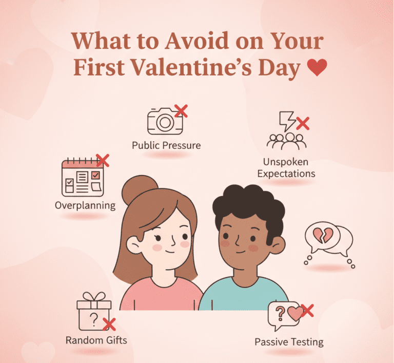 what to aboid on your first valentines day as a couple quick glance